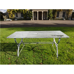 Rectangular Table 1.8m Galvanised